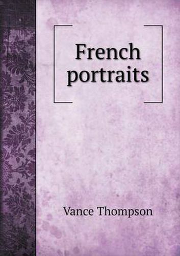 Cover image for French portraits