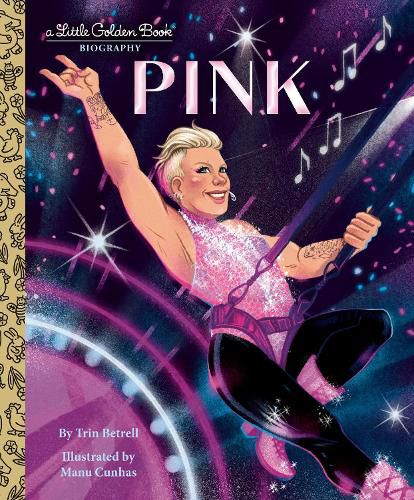 Cover image for Pink: A Little Golden Book Biography