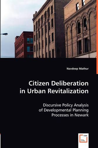 Cover image for Citizen Deliberation in Urban Revitalization