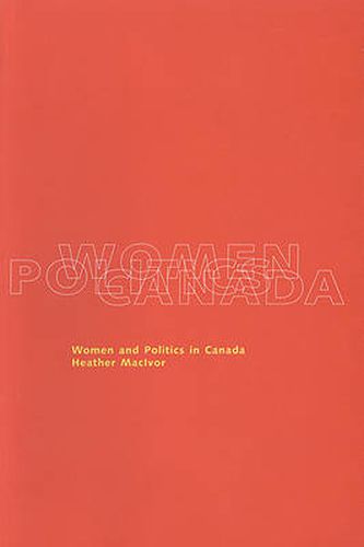 Cover image for Women and Politics in Canada