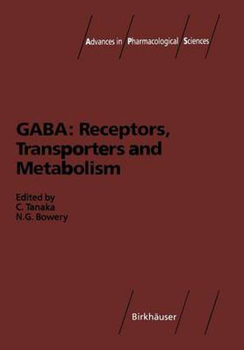 Cover image for GABA: Receptors, Transporters and Metabolism