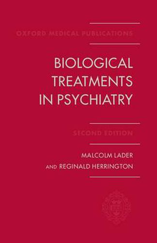 Cover image for Biological Treatments in Psychiatry