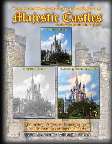 Cover image for New Creations Coloring Book Series: Majestic Castles