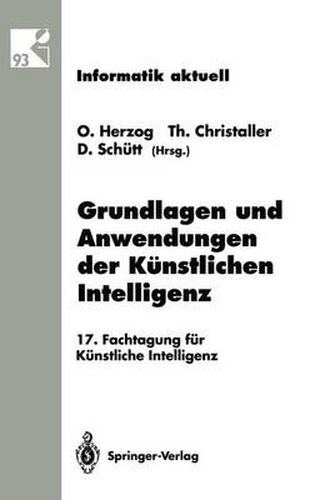 Cover image for Grundlagen und Anwendungen der Kunstlichen Intelligenz