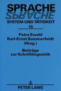 Cover image for Beitraege Zur Schriftlinguistik: Festschrift Zum 60. Geburtstag Von Professor Dr. Phil. Habil. Dieter Nerius