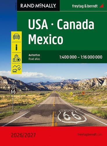 Cover image for USA - Canada - Mexico Road Atlas 2026/2027 2026