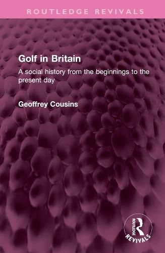 Cover image for Golf in Britain