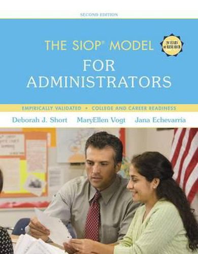 Cover image for The SIOP Model for Administrators with Enhanced Pearson Etext