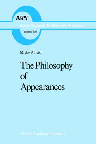 Cover image for Philosophy of Appearances