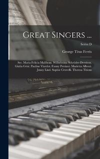 Cover image for Great Singers ...