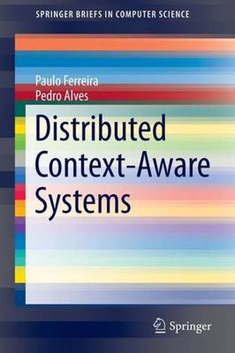 Cover image for Distributed Context-Aware Systems