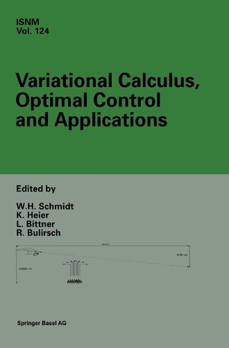 Variational Calculus, Optimal Control and Applications: International Conference in Honour of L.Bittner and R.Klotzler, Trassenheide, Germany, September 23-27, 1996