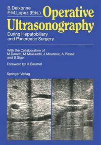 Cover image for Operative Ultrasonography: During Hepatobiliary and Pancreatic Surgery