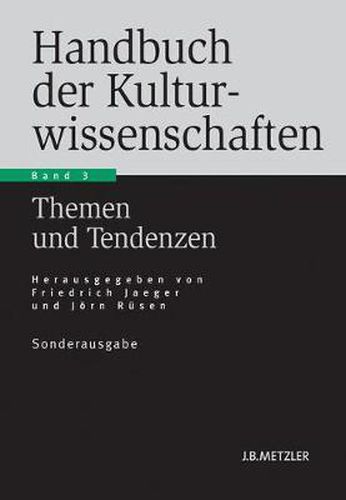 Cover image for Handbuch Der Kulturwissenschaften: Band 3: Themen Und Tendenzen