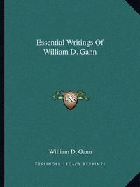 Cover image for Essential Writings of William D. Gann