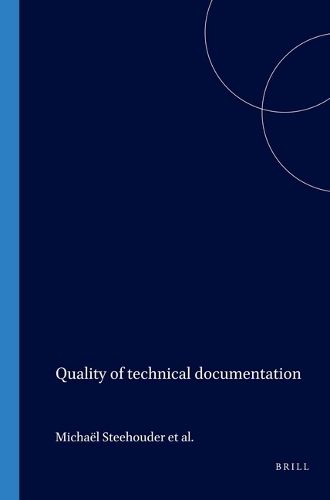 Cover image for Quality of Technical Documentation