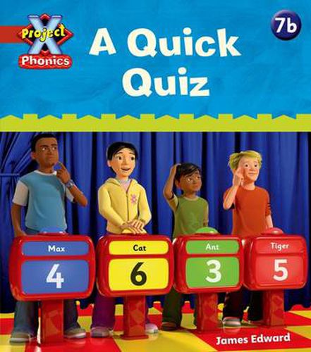 Cover image for Project X Phonics: Red 7b A Quick Quiz