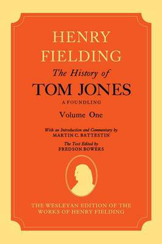 Cover image for The History of Tom Jones A Foundling: Volume I