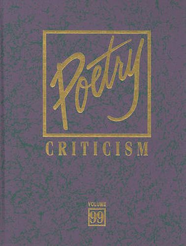 Cover image for Poetry Criticism