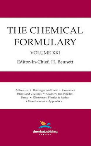Cover image for The Chemical Formulary, Volume 21