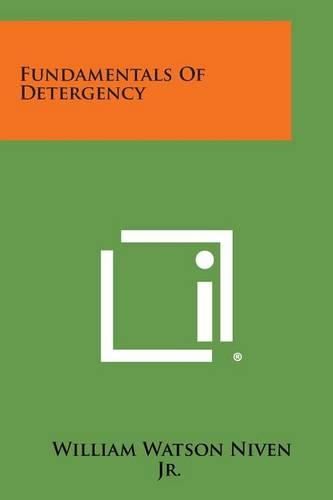Cover image for Fundamentals of Detergency
