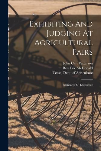 Exhibiting And Judging At Agricultural Fairs