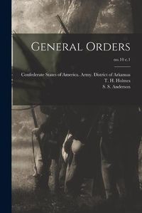 Cover image for General Orders; no.10 c.1