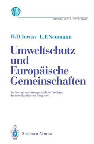 Cover image for Umweltschutz und Europaische Gemeinschaften