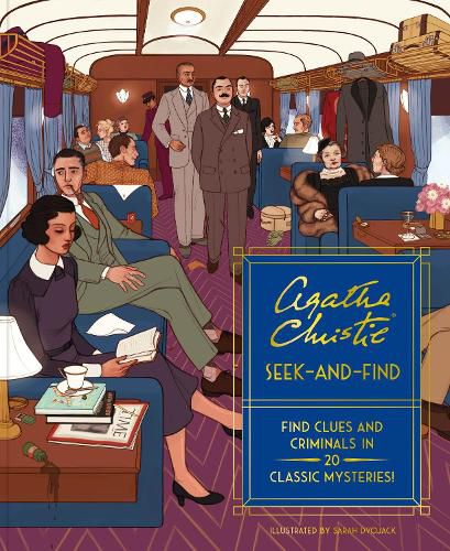 Cover image for Agatha Christie Seek-and-Find