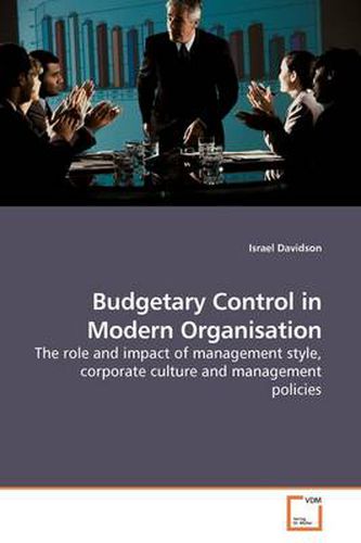 Cover image for Budgetary Control in Modern Organisation