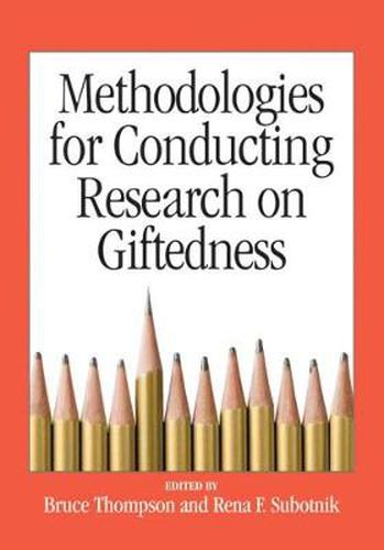 Cover image for Methodologies for Conducting Research on Giftedness