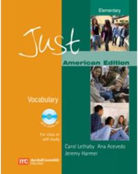 Cover image for Just Vocabulary Elementary