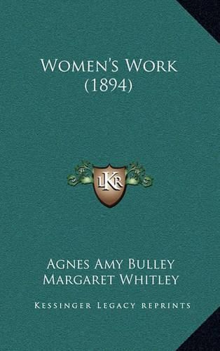 Cover image for Women's Work (1894)