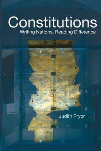 Cover image for Constitutions: Writing Nations, Reading Difference