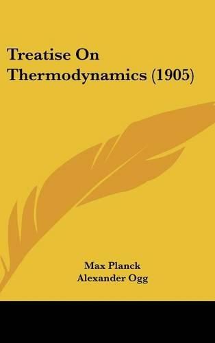 Cover image for Treatise on Thermodynamics (1905)