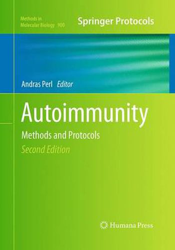 Cover image for Autoimmunity: Methods and Protocols