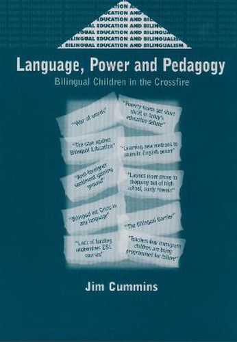 Cover image for Language, Power and Pedagogy: Bilingual Children in the Crossfire