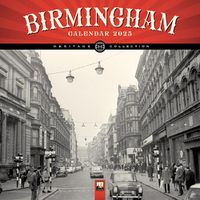 Cover image for Birmingham Heritage Wall Calendar 2025 (Art Calendar)