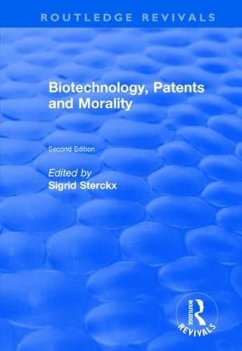 Cover image for Biotechnology, Patents and Morality