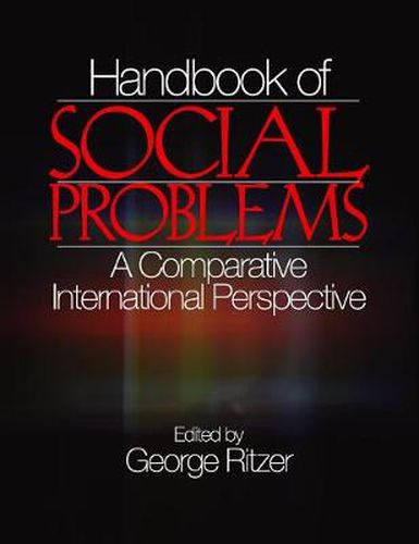 Cover image for Handbook of Social Problems: A Comparative International Perspective