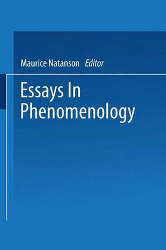 Essays in Phenomenology