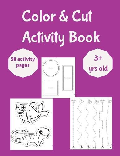 Cover image for Color and Cut Activity Book