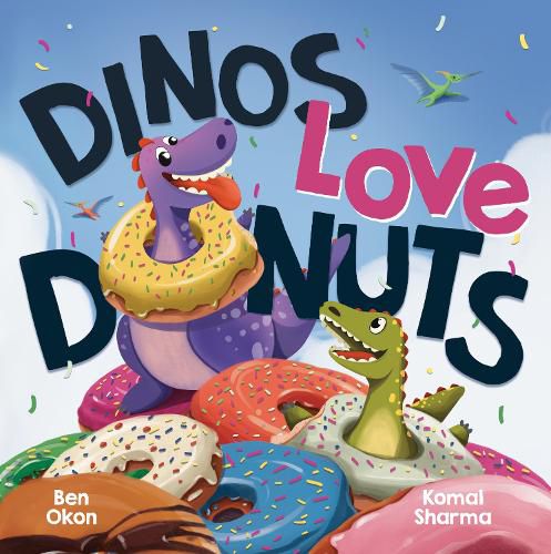 Cover image for Dinos Love Donuts