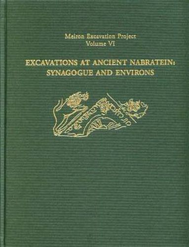 Cover image for Excavations at Ancient Nabratein: Synagogue and Environs