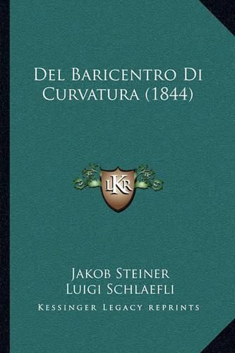 del Baricentro Di Curvatura (1844)