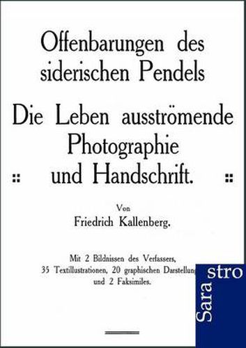 Cover image for Offenbarungen des siderischen Pendels