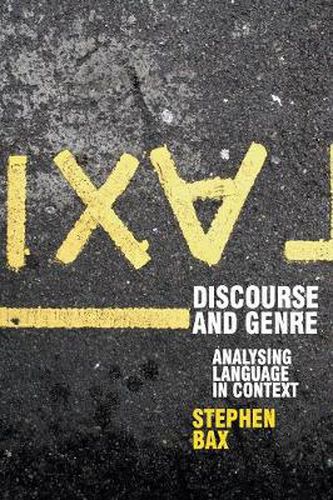 Cover image for Discourse and Genre: Using Language in Context