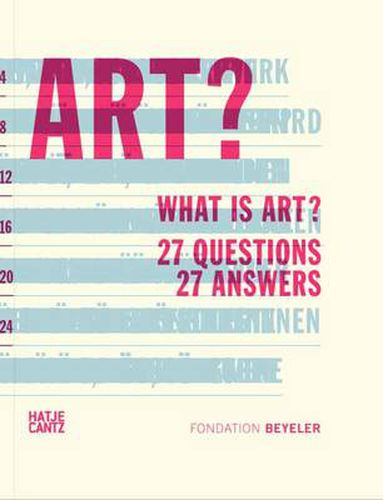 What is Art?: 27 Questions  27 Answers