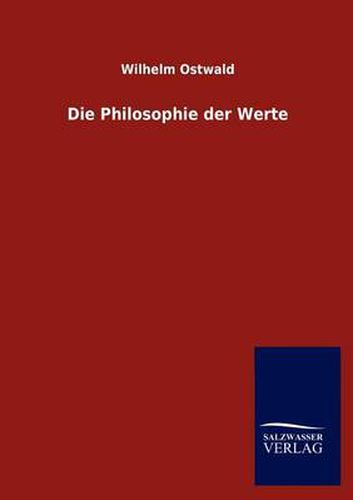 Cover image for Die Philosophie der Werte