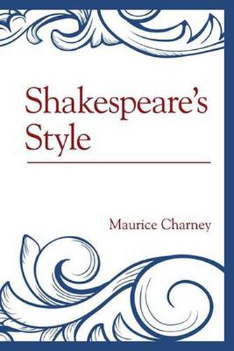 Cover image for Shakespeare's Style